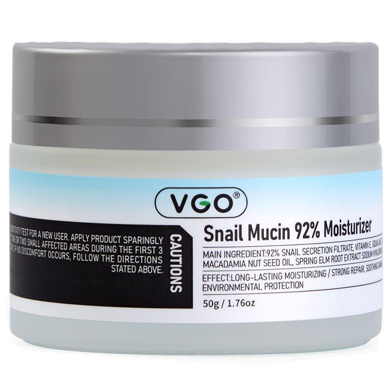 VGO Snail Mucin 92% Essence Moisturizer ,Babade Caracol Restorative Hydration ， Oil Contro， Moisturizer ，Deep Hydration ，Exfoliation for Dry and Sensitive Skin ， OrdinaryGe， B3 Hydrating Cream vgo-vitamin c Skincare Comfort Skin Repair facial serum