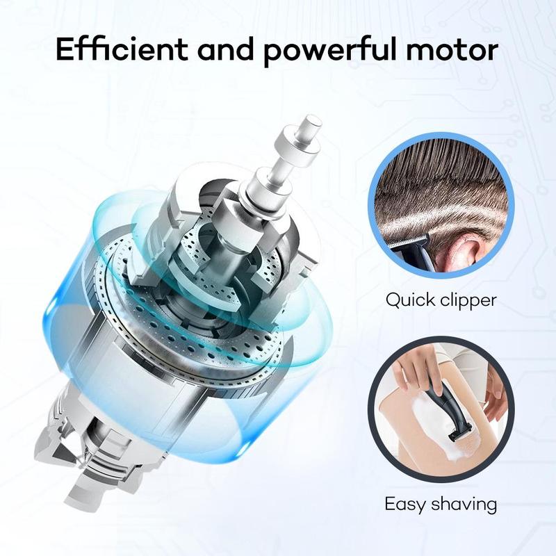 4 in 1 Electric Shaver, 1 Set Multifunctional Hair Removal Instrument, Eyebrow Trimmer, Nose Hair Scissor, Electric Rechargeable Razor for Whole Body