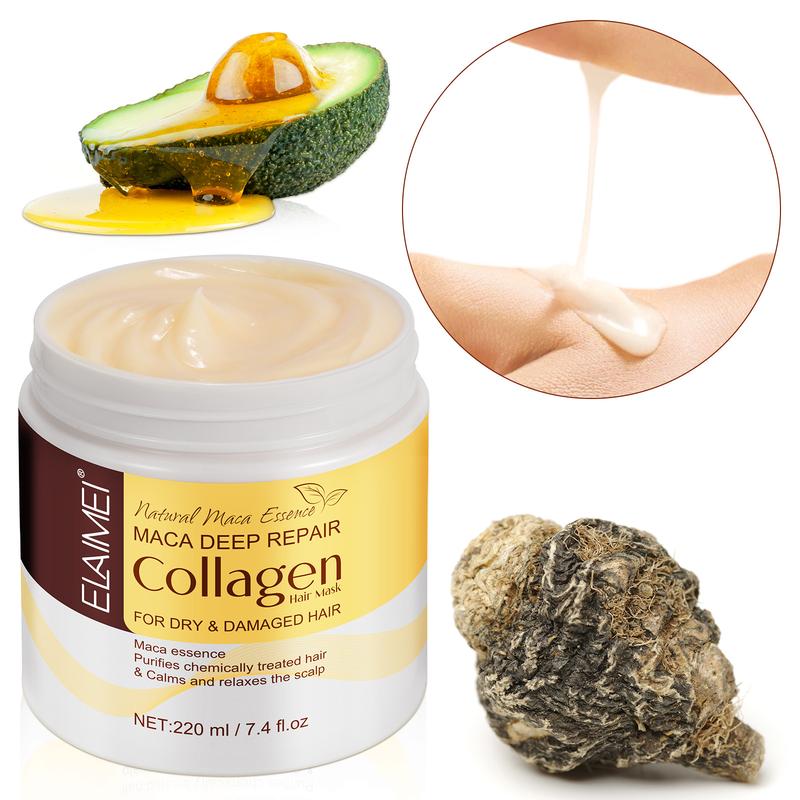 [Conditioner] Collagen Hair Mask Conditioner improves dry and frizzy hair and nourishes hair to make it smooth and soft