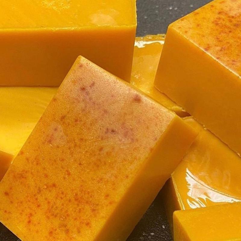 3PCS Lemon Turmeric KojicAcid Soap, Turmeric & Kojic Acid  Soap, Kojic Acid Soap, Soap Body CareBody Wash Lemon Flawless Organic