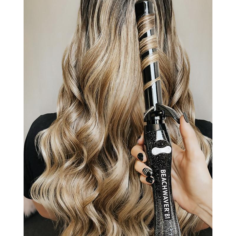 Beachwaver B1 - Black Glitter