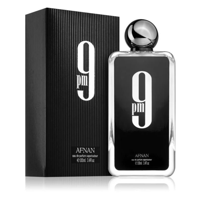 Afnan 9pm EDP - 100ML (3.4Oz) By Afnan For Men- Long lasting fresh Men’s Fragrance Vanilla Scented Perfume Floral Bergamot