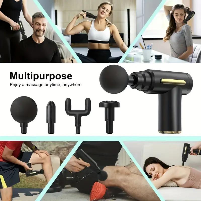 Portable Handheld Fascia Massage Machine,Body Muscle Massager,Body Hand & Foot Electric Massager, Adjustable Gun Lightweight Comfort Durable Sensitive