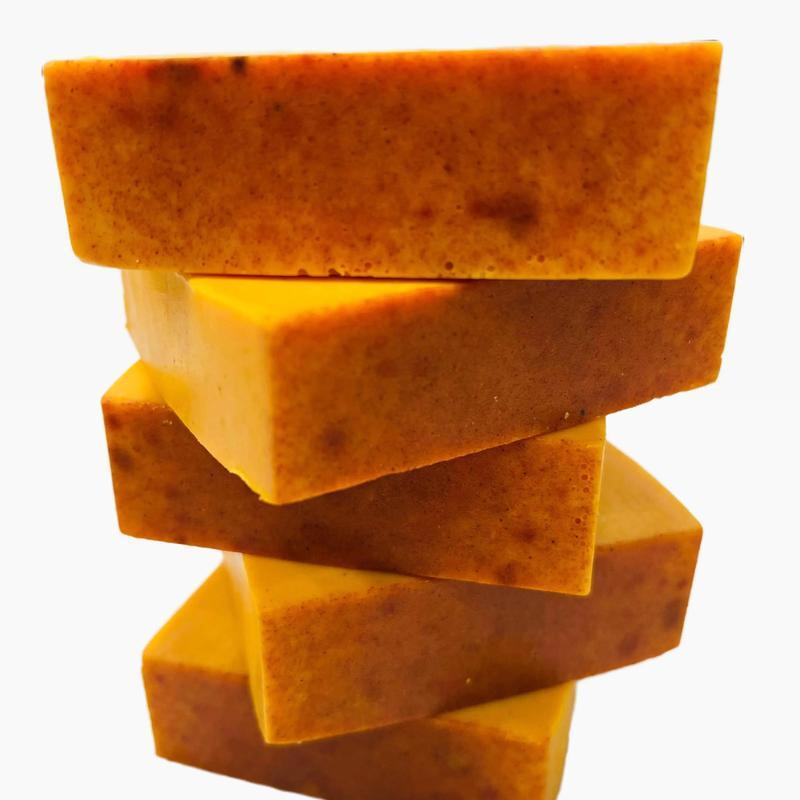 3PCS Lemon Turmeric KojicAcid Soap, Turmeric & Kojic Acid  Soap, Kojic Acid Soap, Soap Body CareBody Wash Lemon Flawless Organic