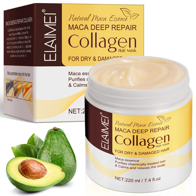 [Conditioner] Collagen Hair Mask Conditioner improves dry and frizzy hair and nourishes hair to make it smooth and soft