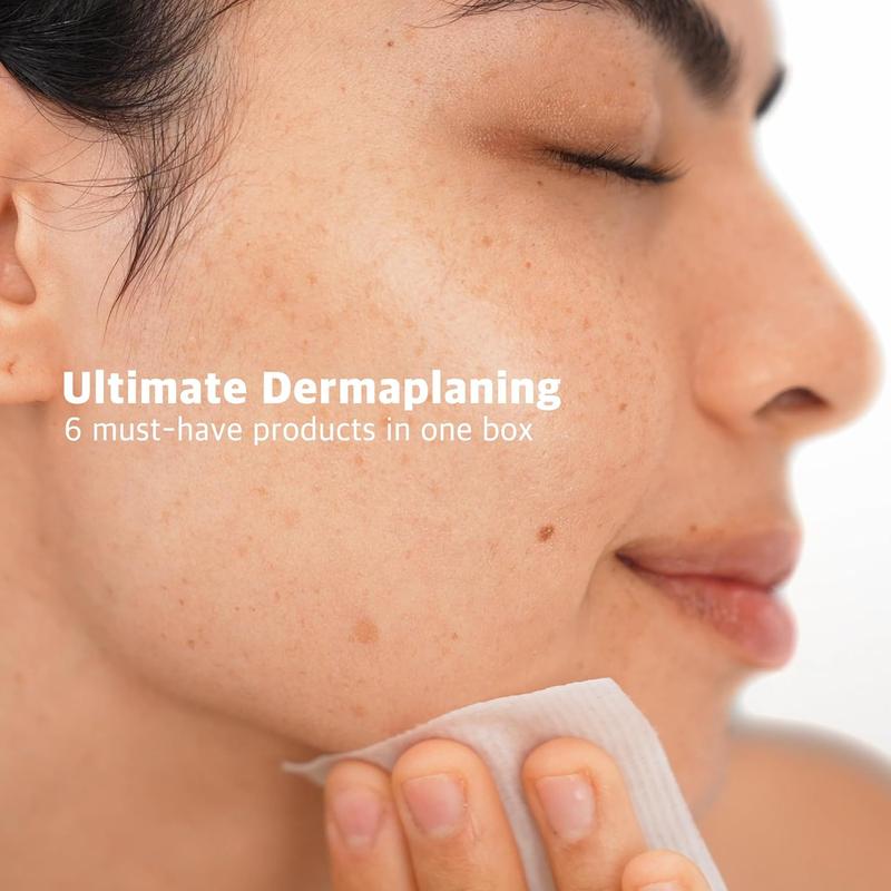 Dermaplane Starter Kit | Painless & Smooth Exfoliation | Safe Facial Renewal System