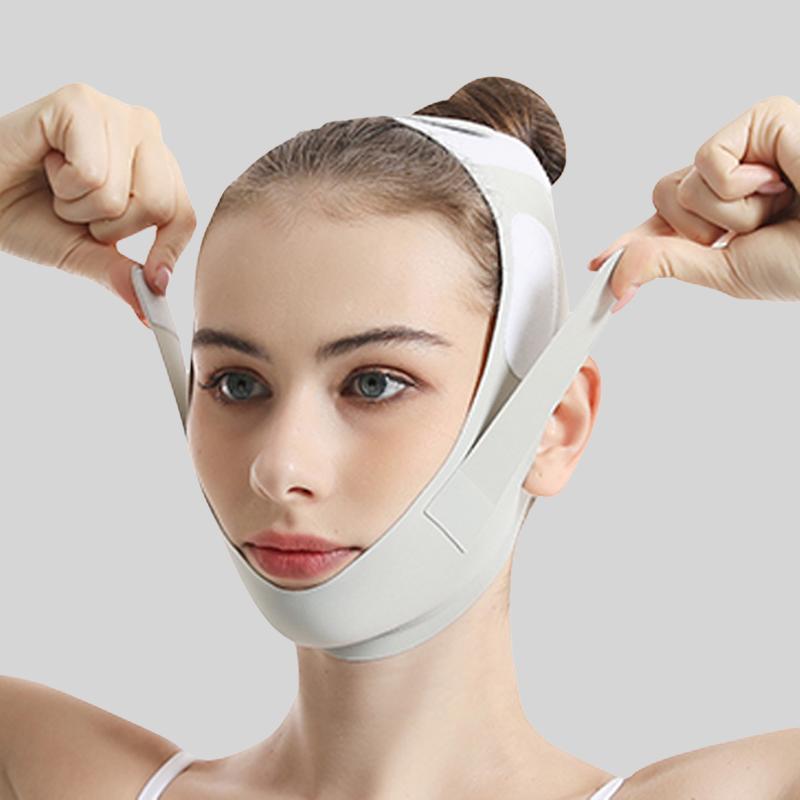 Face Lifting Bandage, Christmas V Line Facial Skin Lifting & Firming, for Double Chin for Women, Face Lift Tape, Skincare Tools, for Christmas Gift