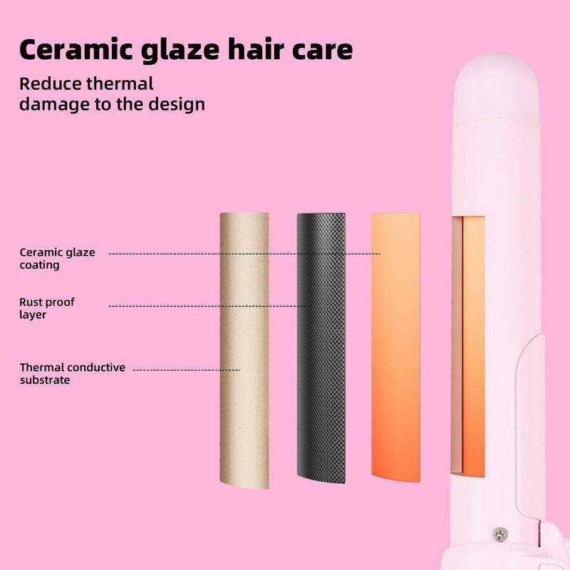 Automatic Rotating Curling Iron, Rotating Curling Iron Wand for Beach Waves, Time Saving One-touch Hair Curling Tools, Electric Heated Hair Curler