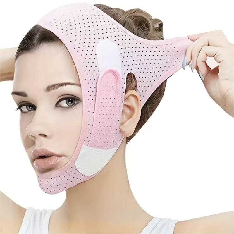 Face Lifting Bandage, Chin Slimming Belt, V Line Face Slimming Facial Skin Lifting & Firming, Chin Strap for Double Chin for Women, Face Lift Tape, Skincare Tools for Summer Gift, Face Trainer for Women, Face Care Product