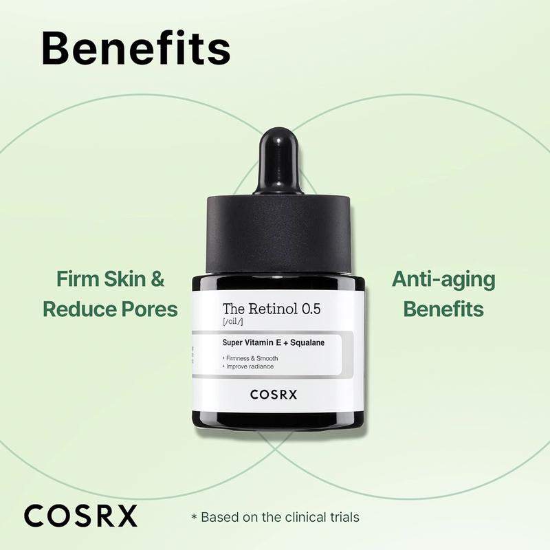 [COSRX OFFICIAL] The Retinol 0.5 Oil 20ml wrinkle care