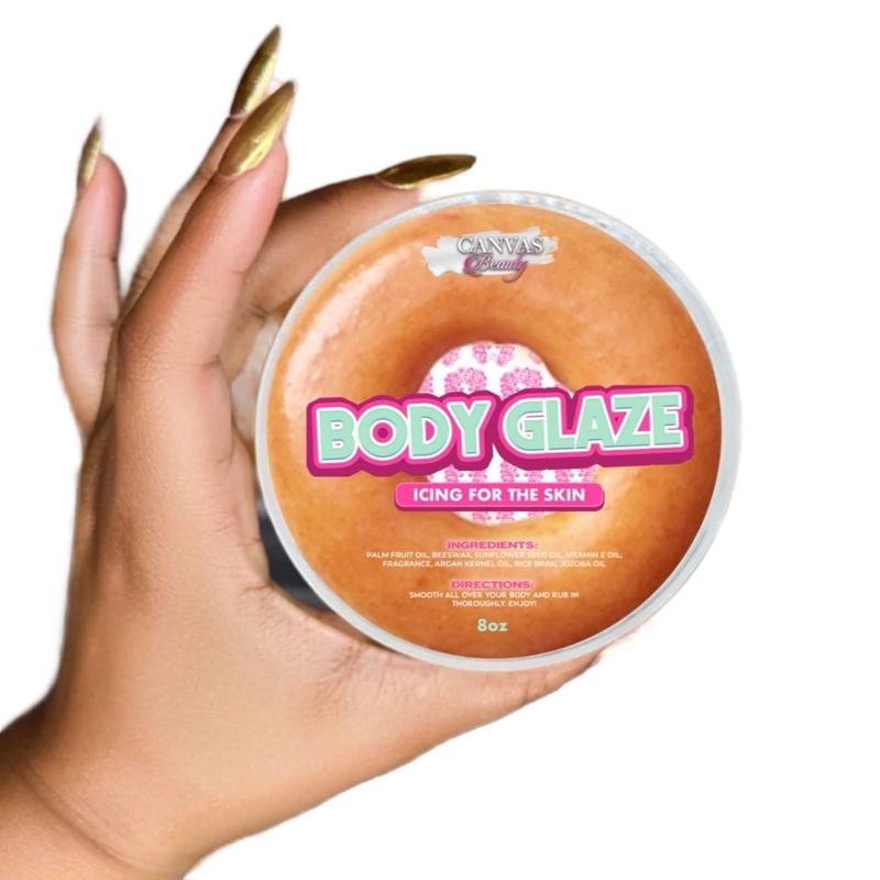 (NEW) BODY GLAZE: Watermelon Wonder Scented Body Lotion - 8oz - Body Care, Argan Daily Raspberry Organic Sugar Rice Vanilla