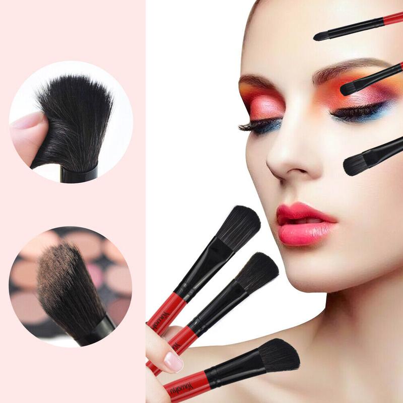 32PCS Professional Make up Brushes Set Cosmetic Tool Kabuki Makeup+ Luxury Bag Eyeshadow Plastic