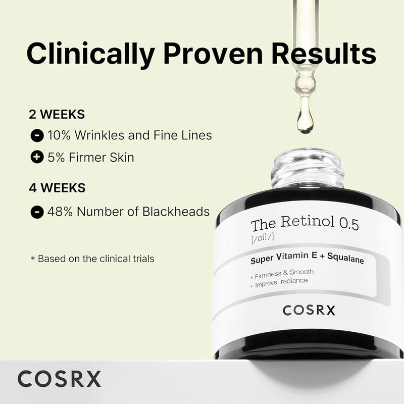 [COSRX OFFICIAL] The Retinol 0.5 Oil 20ml wrinkle care