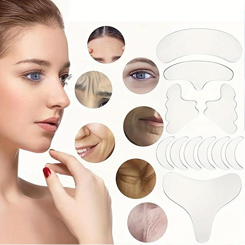 Silicone Face Sticker Set, Face Lifting Sticker, Anti-wrinkle Face Lifting Patches, Skin Care Tools for Women & Men