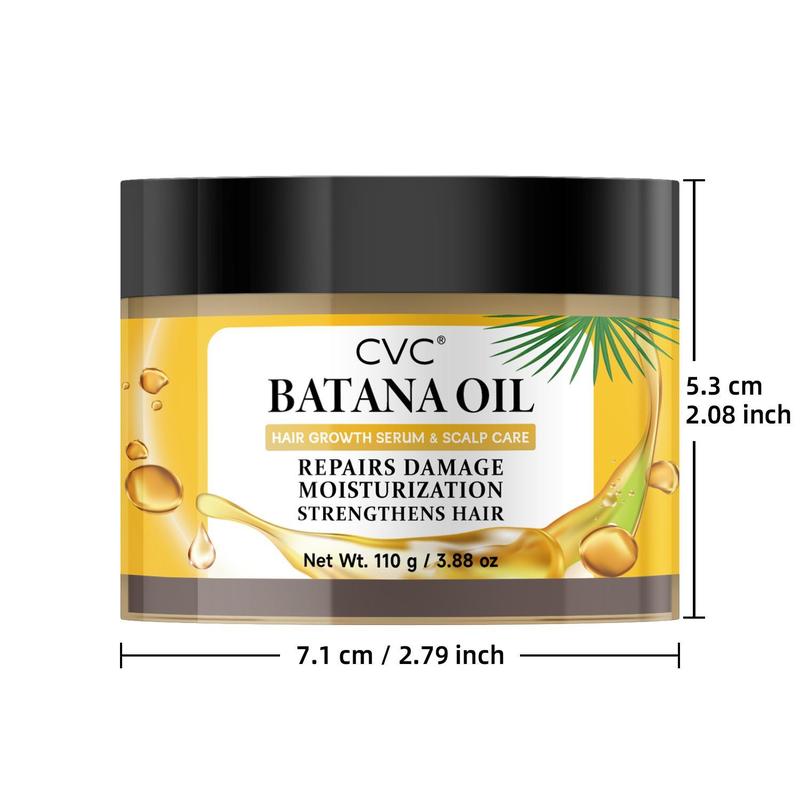 [FreeShipping]CVC Batana Oil, Natural, Unrefined and Organic Batana Oil for Hair - Enhances Hair Thickness for Men & Women