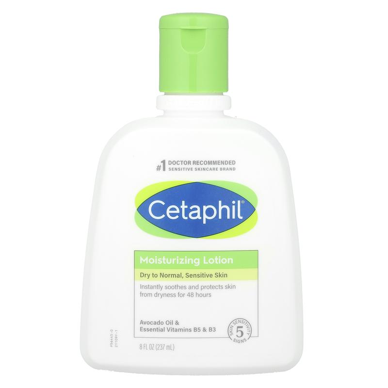 Cetaphil Moisturizing Lotion, Fragrance Free, 8 fl oz (237 ml)