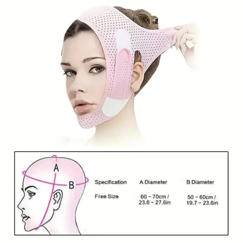 Face Lifting Bandage, Chin Slimming Belt, V Line Face Slimming Facial Skin Lifting & Firming, Chin Strap for Double Chin for Women, Face Lift Tape, Skincare Tools for Summer Gift, Face Trainer for Women, Face Care Product