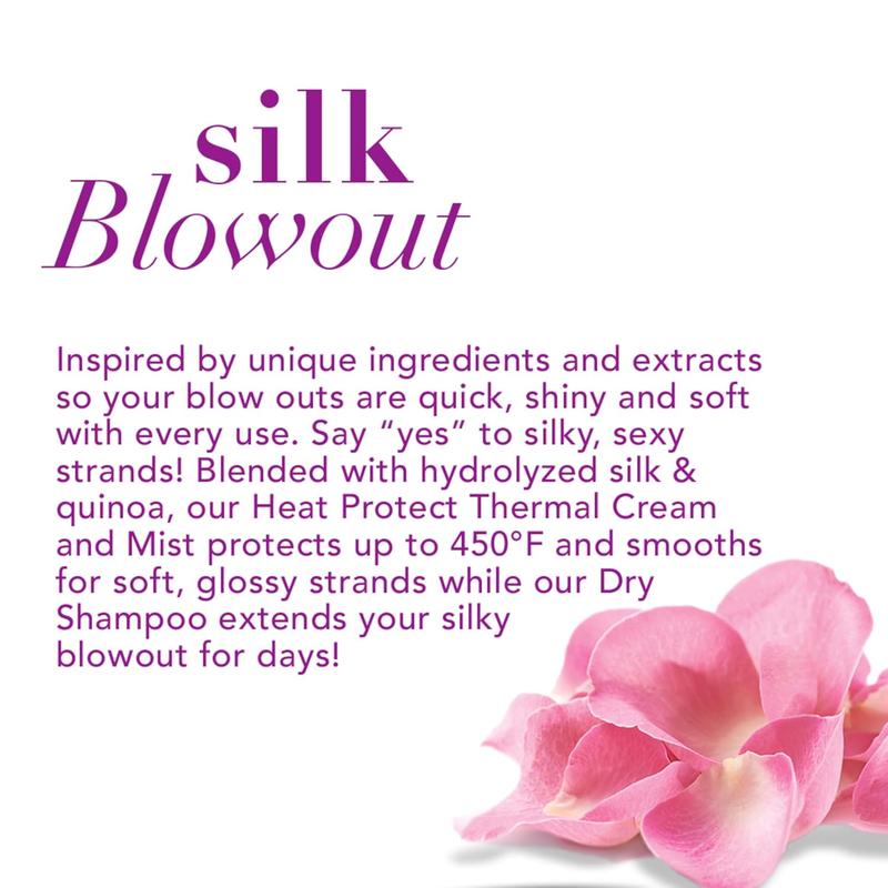 Protecting + Silk Blowout Quick Drying Thermal Spray, 6 Fl Oz (Pack of 1)