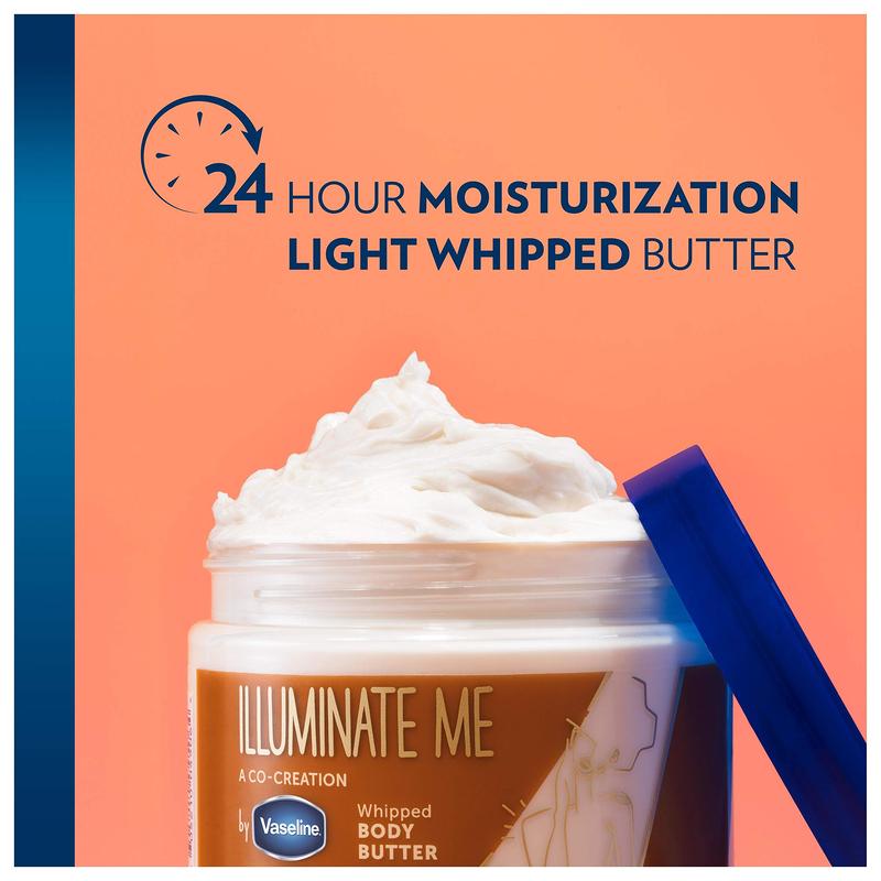 Vaseline Shea Body Butter Whipped Body Butter Provides 24 Hour Moisturization for Dry Skin 11 oz, 2 pack Body Care Moisturizer Comfort