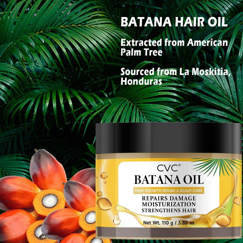 [FreeShipping]CVC Batana Oil, Natural, Unrefined and Organic Batana Oil for Hair - Enhances Hair Thickness for Men & Women