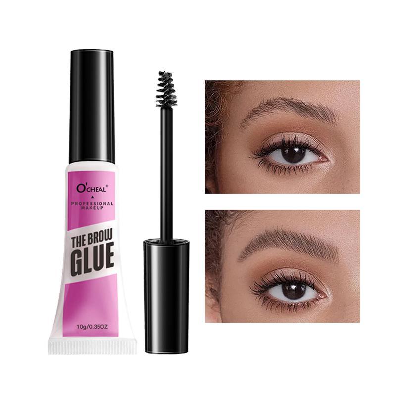 Long-lasting Eyebrow Glue, Waterproof Quick-drying Eyebrow Gel, Eye Makeup Tool For Women & Girls, Professional Eye Makeup Product