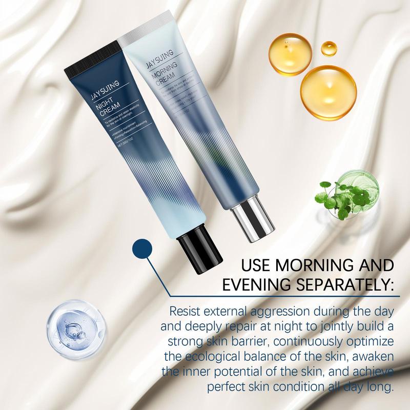 Day & Night Moisturizing Cream, 2 Counts set Hydrating Nourishing Skin Care Cream, Skin Care Product for Women & Men