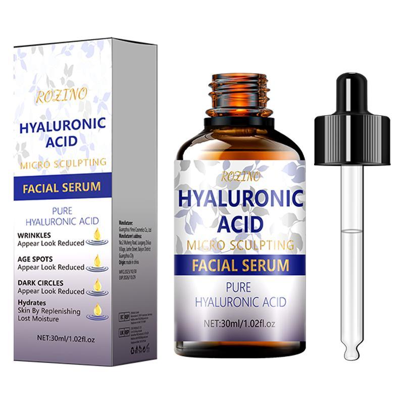 Transparent Hyaluronic Acid Facial Serum, 1 Count Moisturizing & Revitalizing Facial Essence for Women for Building Skin Barrier, Comfort Hydrating Skincare Products, Mother's Day Gift