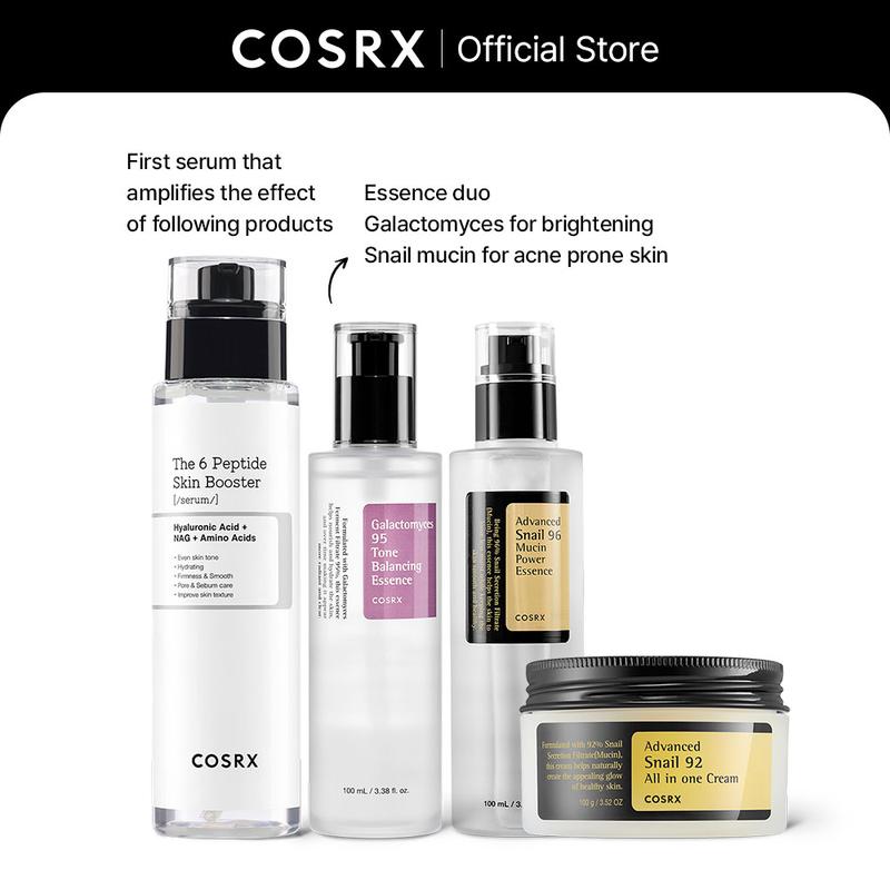 [COSRX Official] The COSRX Complete Korean Skincare Sets | SIMPLE AND EASY GLASS SKIN