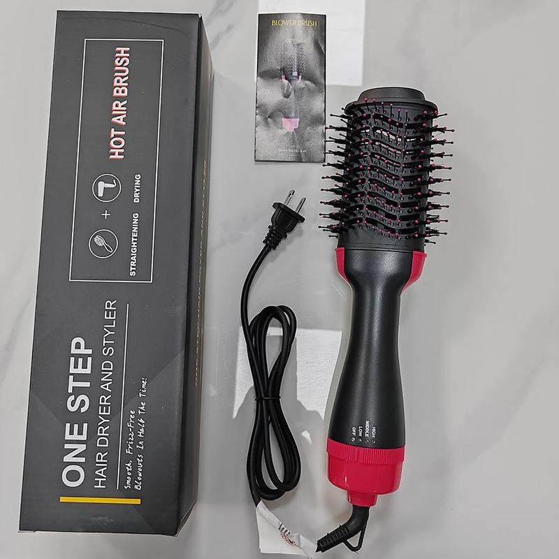 3-speed Temperature Adjustable Hair Dryer Brush, Multifunctional Electric Hair Dryer Brush, Hair Styling Tool for Straight and Curly Hair, Christmas Gift