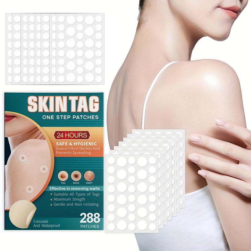 Hydrocolloid Skin Tag Patches, 288pcs set Gentle Invisible Acne Cover Patches, Skin Care Products for Women & Men