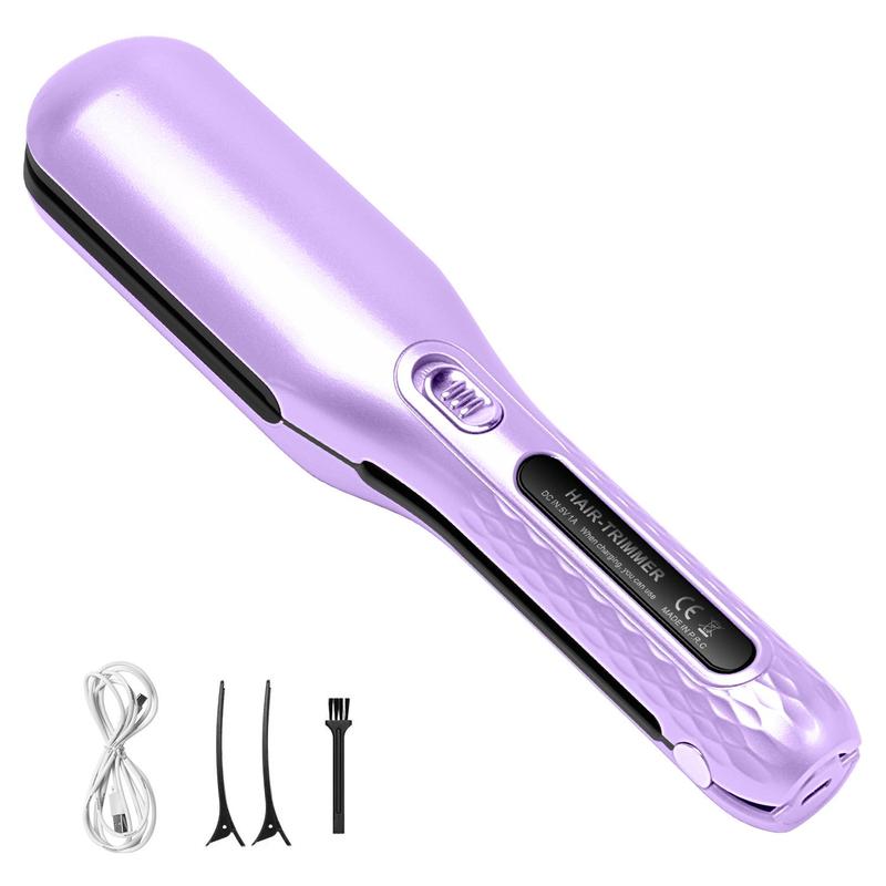 Multifunctional Hair Clipper, USB Charging Portable Hair Trimmer with Straightening Function, Automatic Hair Clipper for Home Travel Personal Use, Hair Clippers