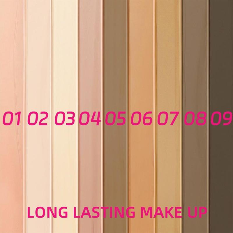 Long-lasting Concealer Liquid Foundation, 1 Count Waterproof Matte Finish Foundation, Natural Look Makeup Base for Daily Use