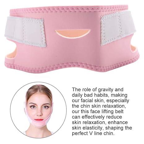 Double Chin Reducer, Face Slimming Strap V Line Lifting Face Belt Bandage Face Strap Face Skin Care Remove Double Chin Facial Care Tool With Adjustable Stick Strap For Face