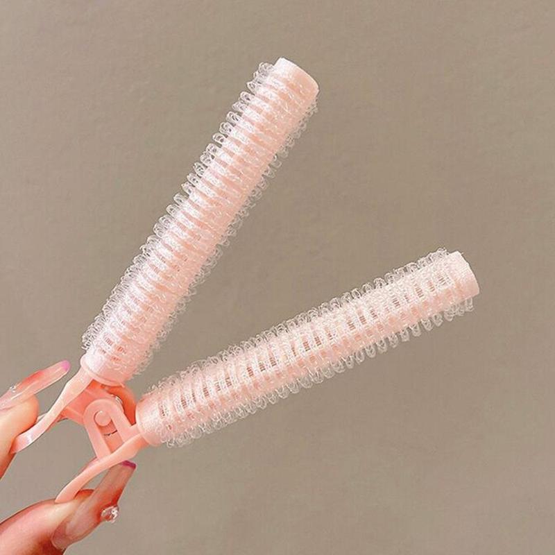 4pcs Self-adhesive Hair Curling Roller, Heatless Hair Curler Set, Hair Styling Clip For Women & Girls