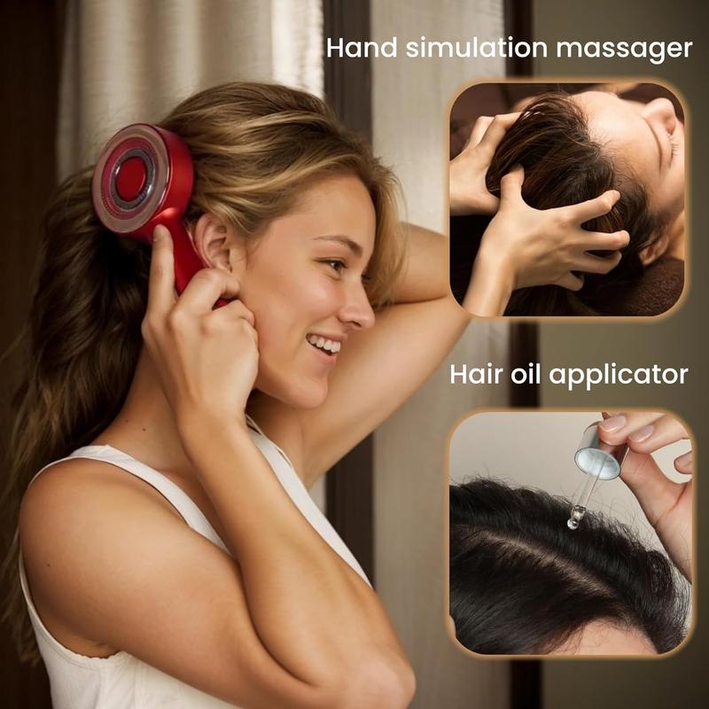 3 Modes Massage Comb, 1 Box Electric Scalp Massager, Multi-functional Hair Massage Brush for Home & Travel