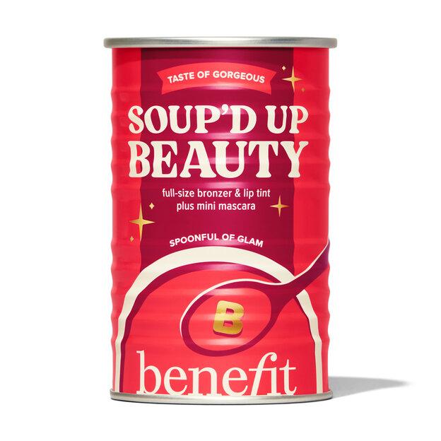 Benefit Cosmetics Soup’d Up Beauty Bronzer, Lip & Cheek Tint, Mascara Holiday Set