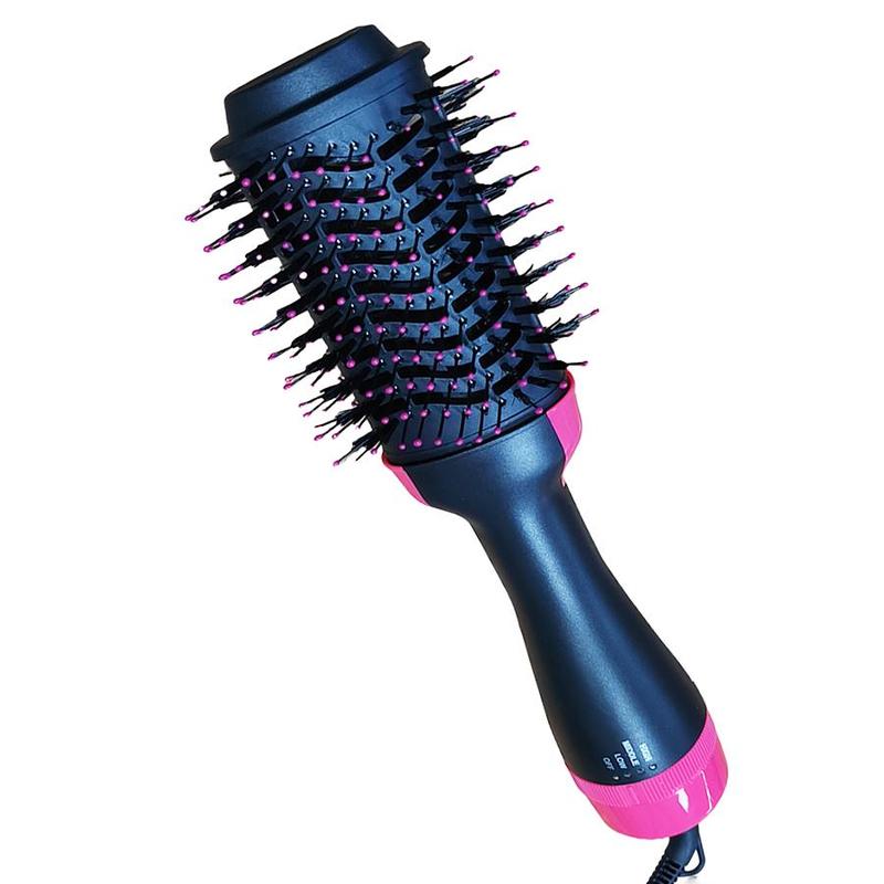 3-speed Temperature Adjustable Hair Dryer Brush, Multifunctional Electric Hair Dryer Brush, Hair Styling Tool for Straight and Curly Hair, Christmas Gift