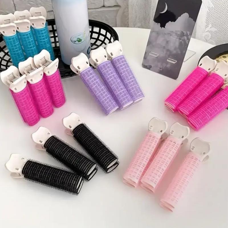 Hair Root Fluffy Clip, 6 Counts 12pcs set Hair Root Self Grip Hair Clip, Heatless Hair Styling Tool for Women & Girls, Hair Styling Accessories