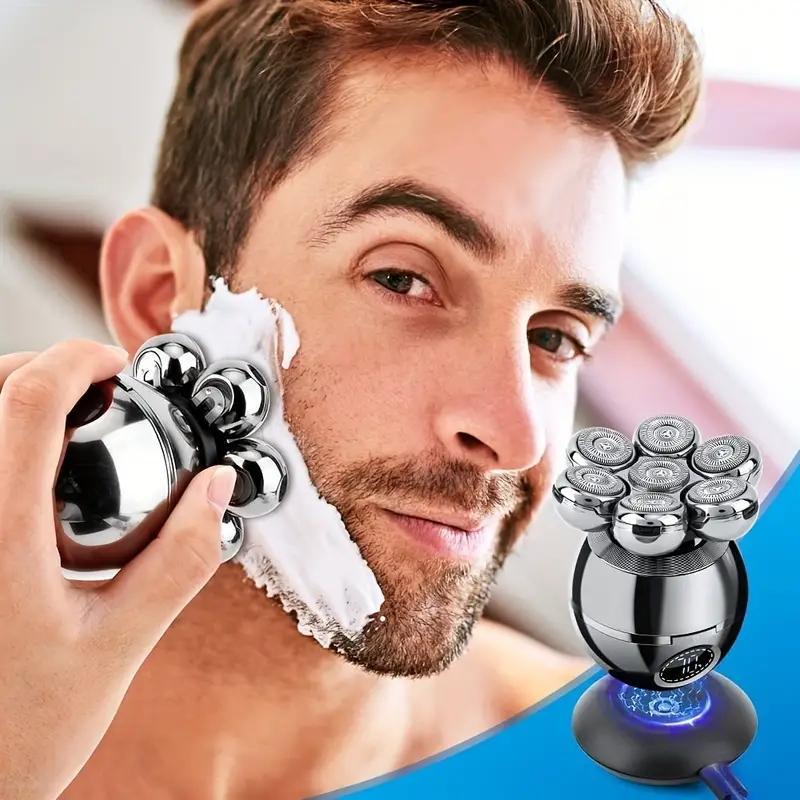 5 in 1 Electric Shaver, 1 Set Multifunctional Portable Rechargeable Razor & Accessories, Professional Beard Trimmer for Men