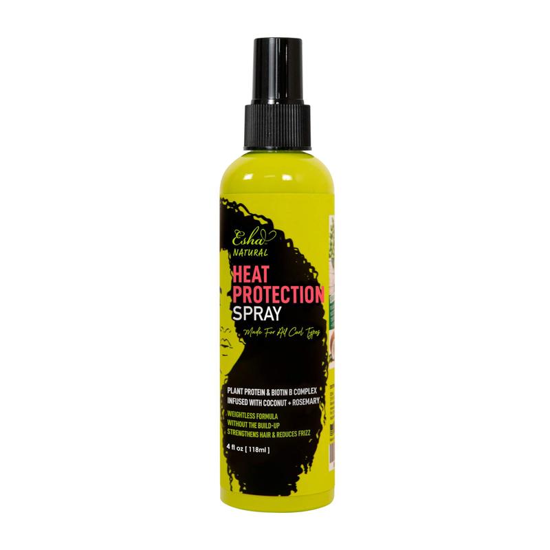 ESHA Natural Heat Protection Spray with Coconut and Rosemary for Curly Hair Types