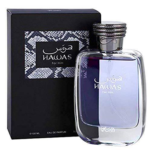 Rasasi Hawas For Men EDP Perfume - 100 ML (3.4 Oz) By Rasasi - Long Lasting Men's Fragrance Cologne