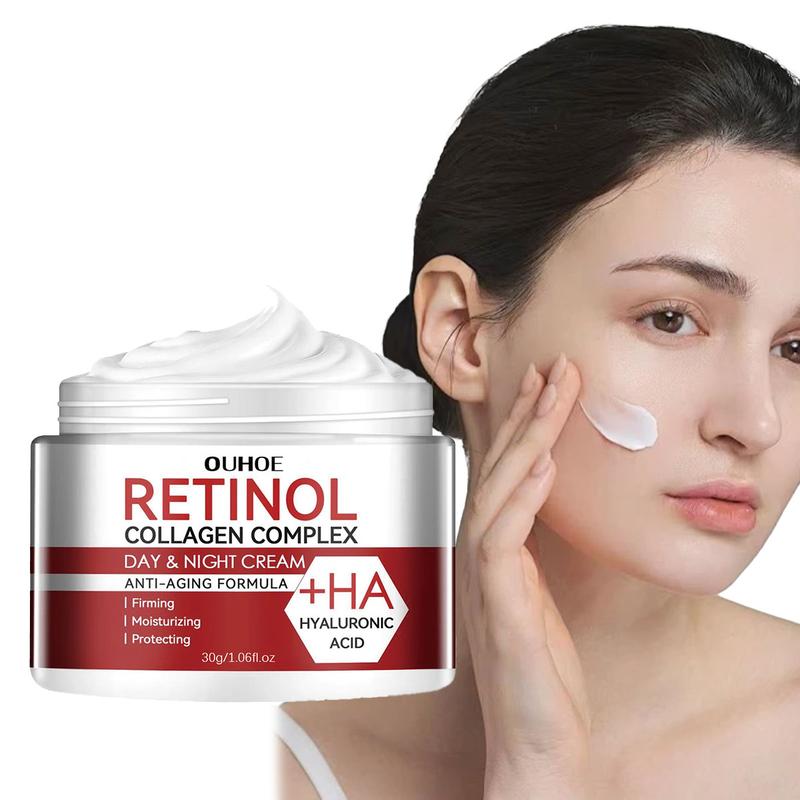 Retinol Moisturizing Face Cream Help Fine Lines Correcting Firm and Hydrate Skin, Smoothing Face Cream, Summer Gift,  Skincare Products Moisture Moisturizer