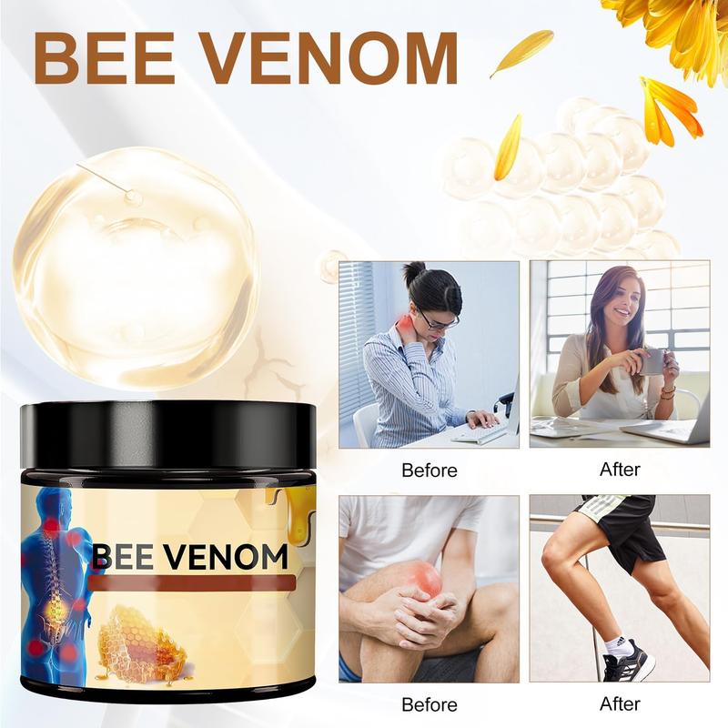 Ximonth Bee Venom Advanced Joint and Bone Cream for Back, Knee, Hands, Neck, Feet(1 bottle)