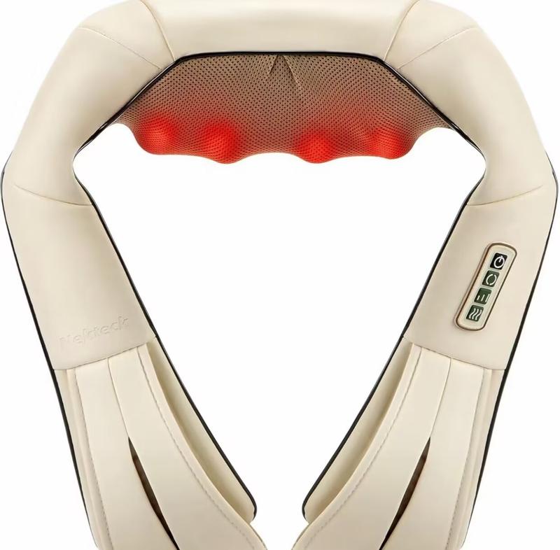 Shiatsu Neck and Back Massager, Electric Shoulder Massager, Car Neck Massage Pillow for Neck, Back, Shoulder, Foot, Leg Massage, Relieve Muscle Pain, Perfect Present for Man Woman Family, Thanksgiving, Christmas, New Year Gift