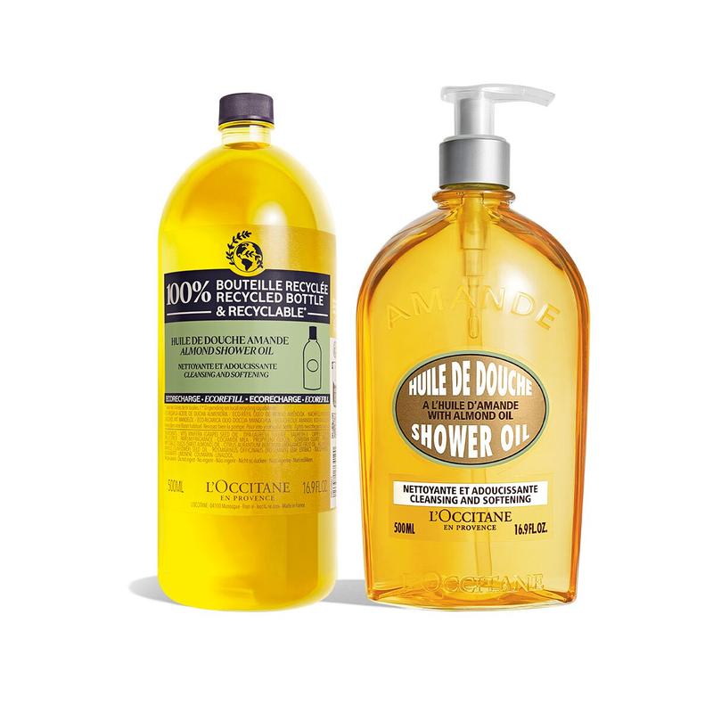 L'Occitane Almond Shower Oil Refill Duo