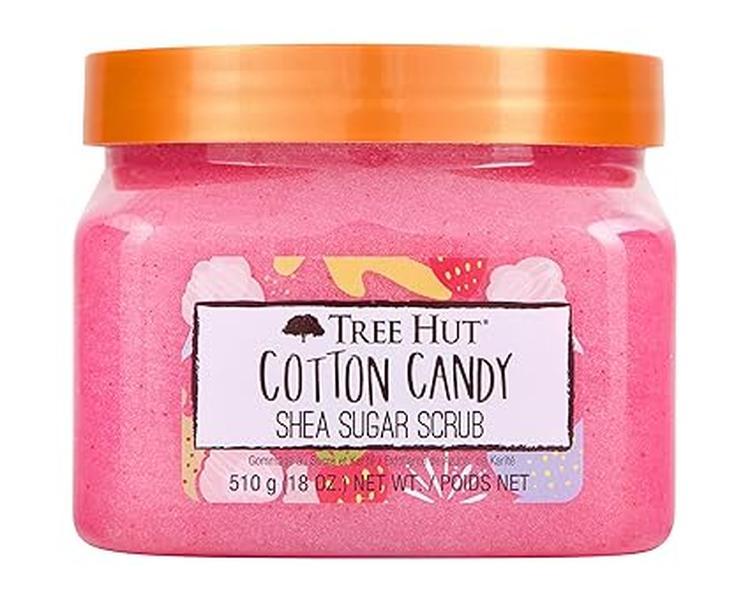 Tree Hut Cotton Candy Shea Sugar Scrub, 510 Grams