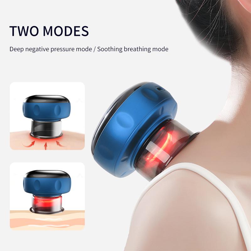 Electric cupping massager Vacuum suction cup EMS Ventosas anti-cellulite Magnet Therapy Scraping Fat burner