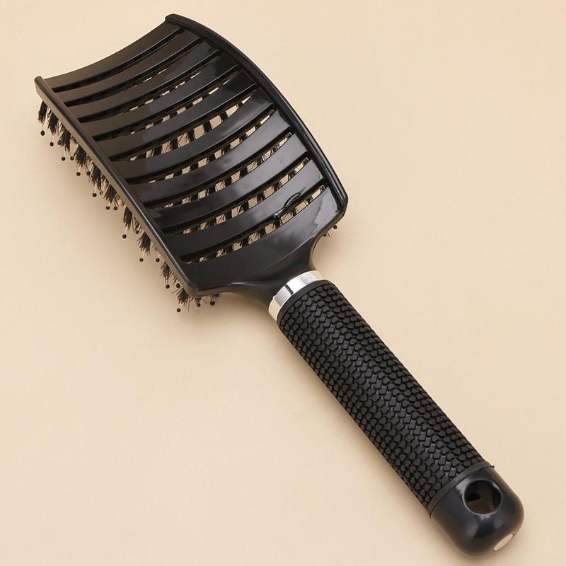 Curly Hair Detangling Brush, Plastic Hairdressing Comb, Heatless Styling Tools