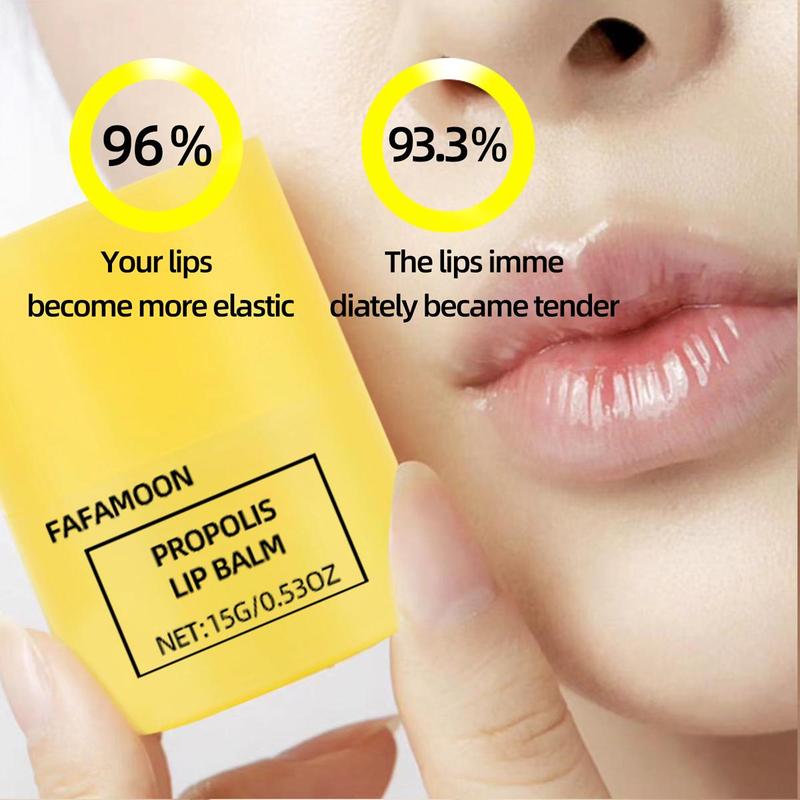 Honey Moisturizing Lip Balm, 3 Counts set Deep Hydrating Lip Stick, Glossy Lip Glaze Stick, Plumping Lip Oil Lip Stick for Girls & Women