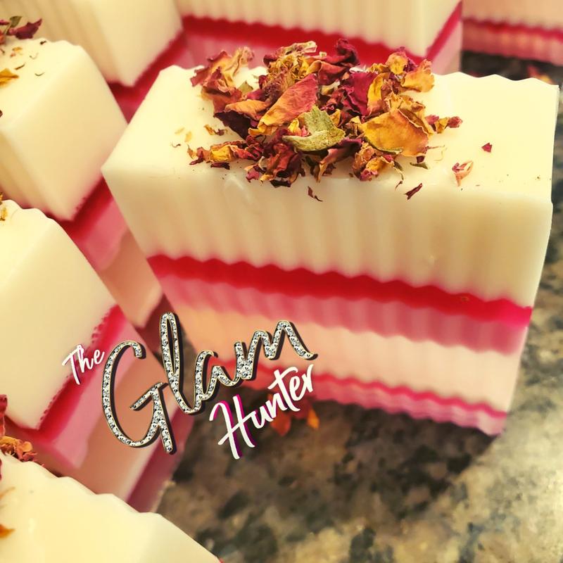 Premium Cleansing Soap Bar - Strawberry Scent Gentle handmade soap